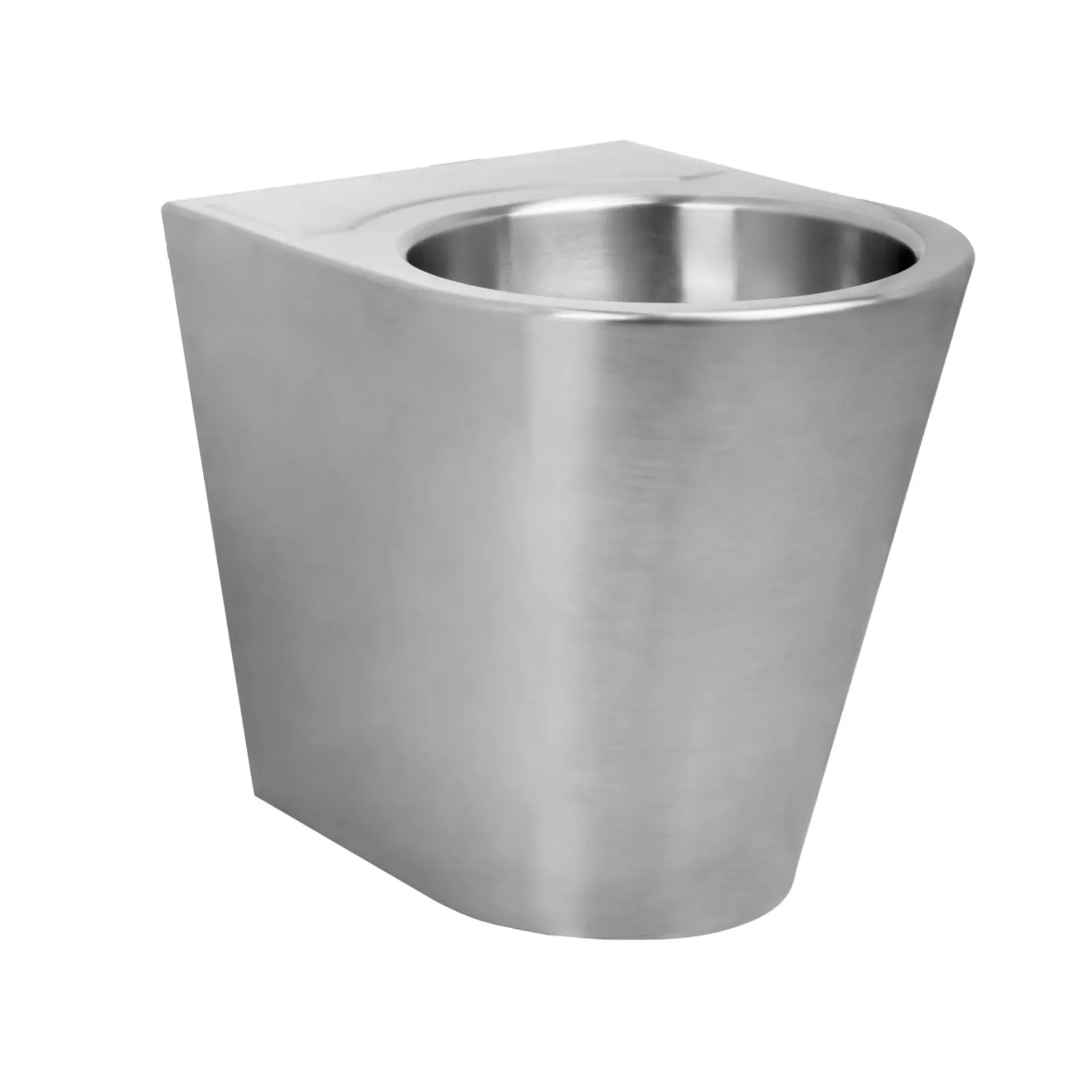 [WC-SOL-450-PRI] Cuvette WC au sol pour milieu carcéral 450