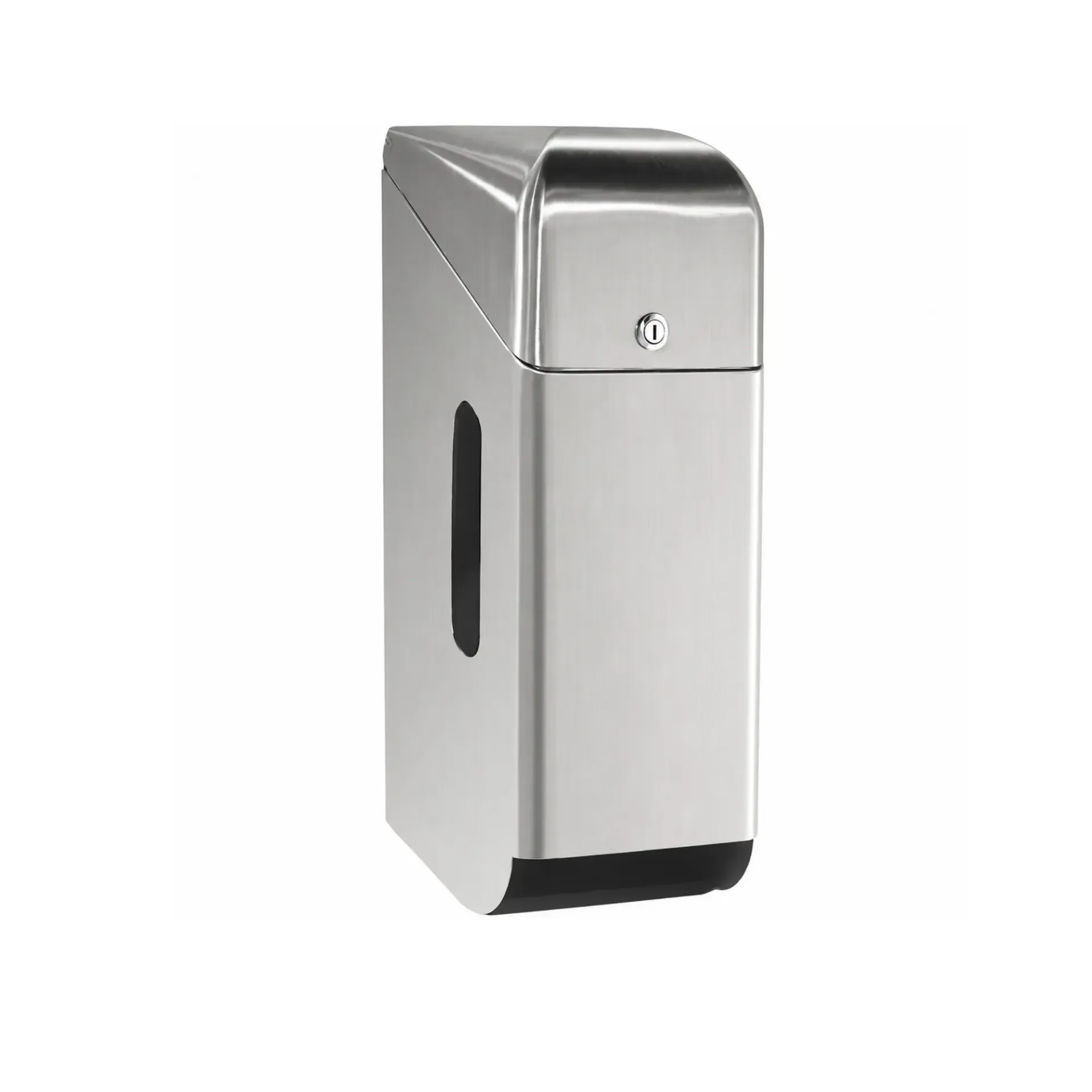 [PAP-INX-120] Distributeur de papier toilette inox 3 rouleaux