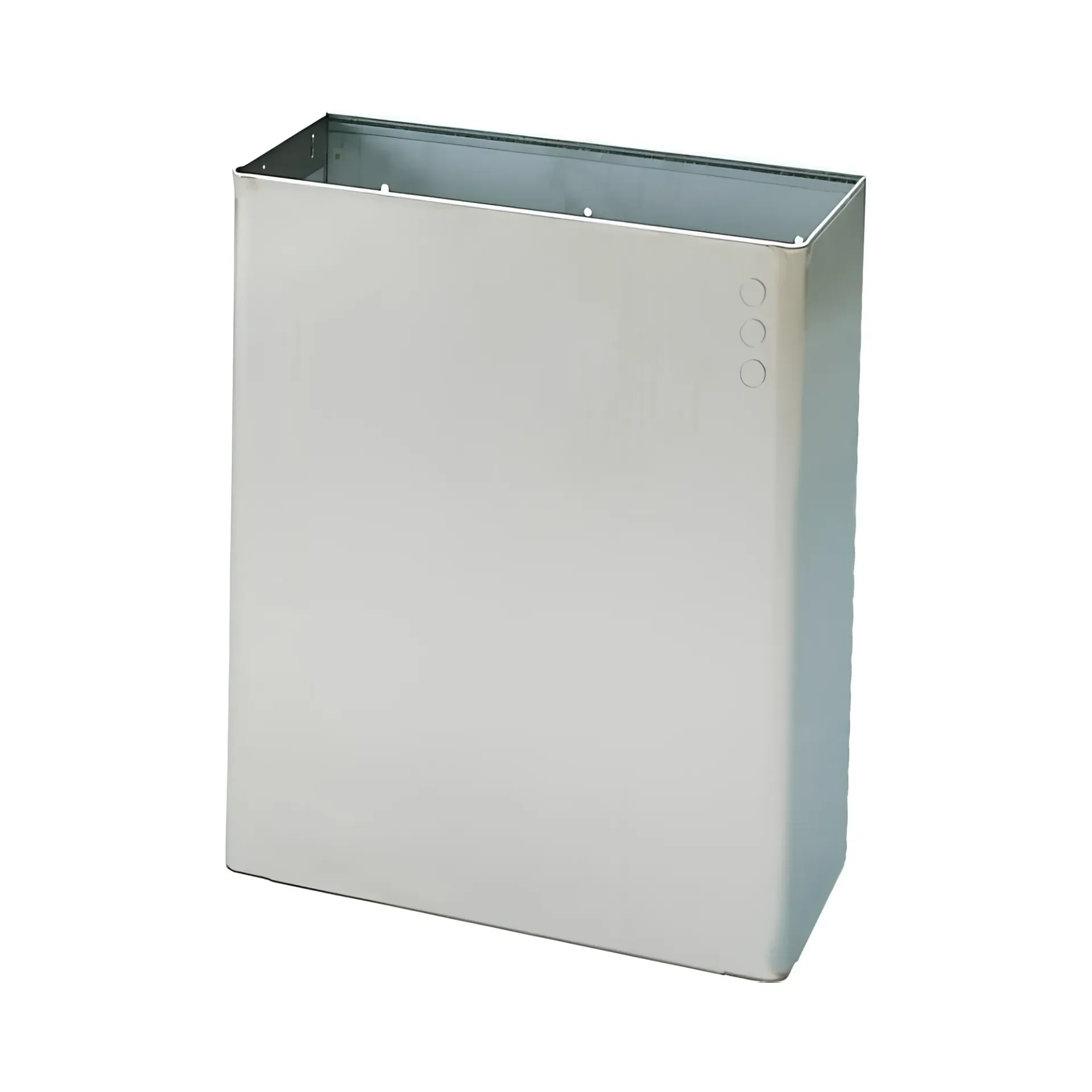 [POU-INX-MUR-23] Poubelle murale inox 23 l
