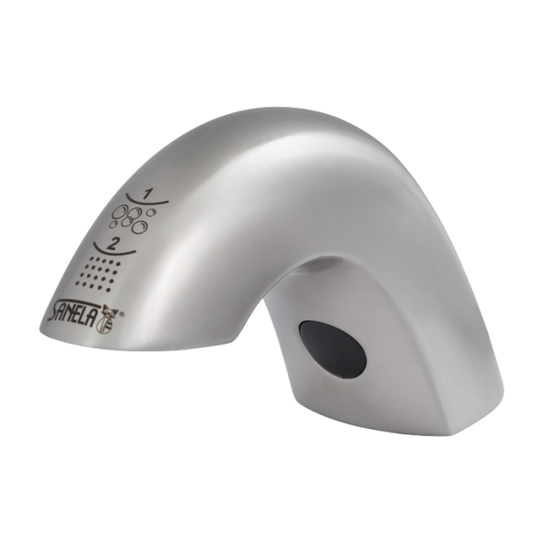 [DM54 ULS] Robinet inox automatique avec distributeur de savon, 1 l, 230 V