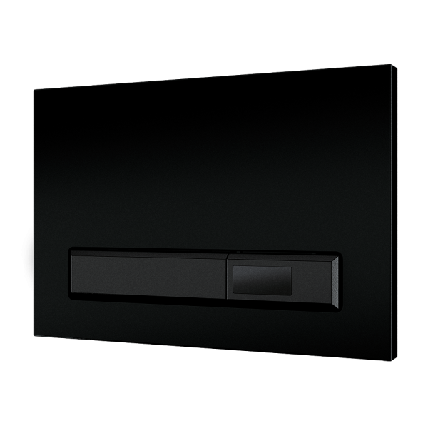 [F20 WLS] Chasse d’eau automatique, plastique noir