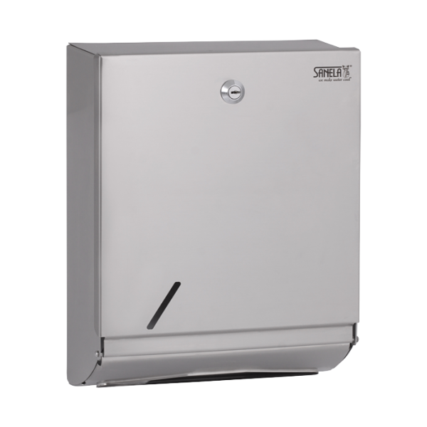 [X02 NZLS] Distributeur inox d’essuie-mains pliés, brossé