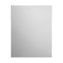 Miroir inox antivandalisme 600 × 400 mm
