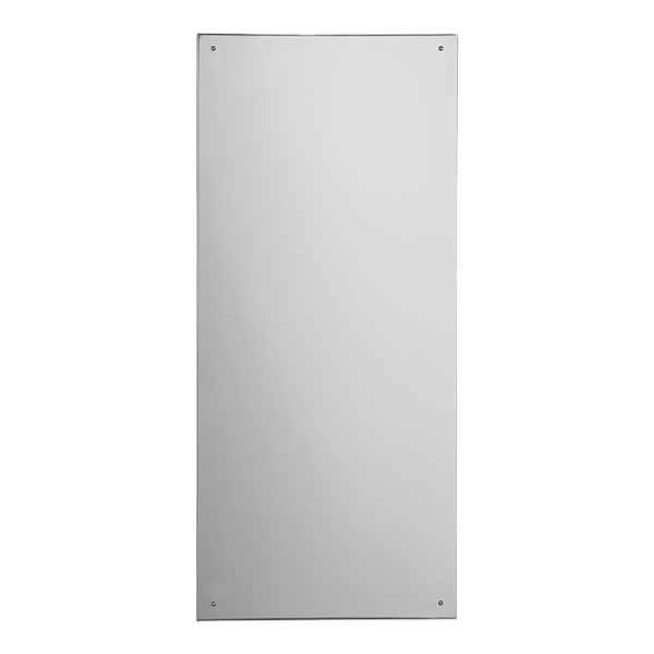 [55 NZLS] Miroir inox 900 x 400 mm