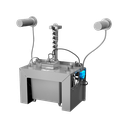 Lot de 2 distributeurs automatiques inox, réservoir central 6 l, 230 V