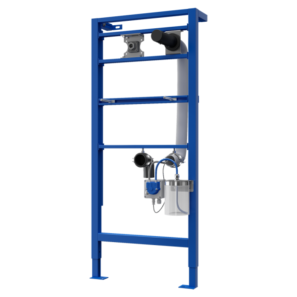 [RVE38 NZLS] Distributeur mural automatique noir, 1 l, avec cadre de montage, 230 V