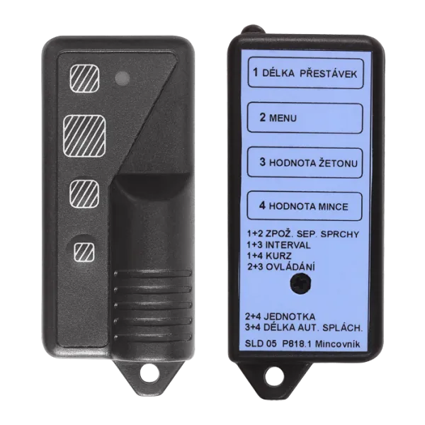 [50 DLS] Télécommande de réglage pour minuteurs à pièces et à jetons