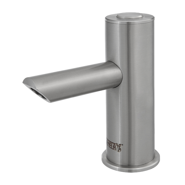 [DPN39 ULS] Mitigeur inox piézo à bec long, réglage par robinets d’arrêt (24 V)
