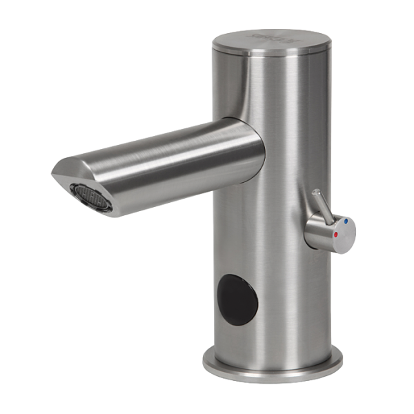 Mitigeur inox automatique à bec long