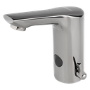 Mitigeur lavabo gris métal