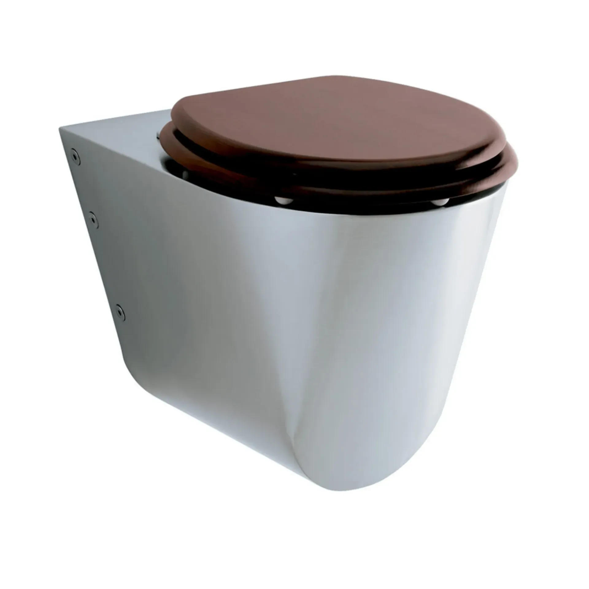 Cuvette WC inox au mur 535 droite