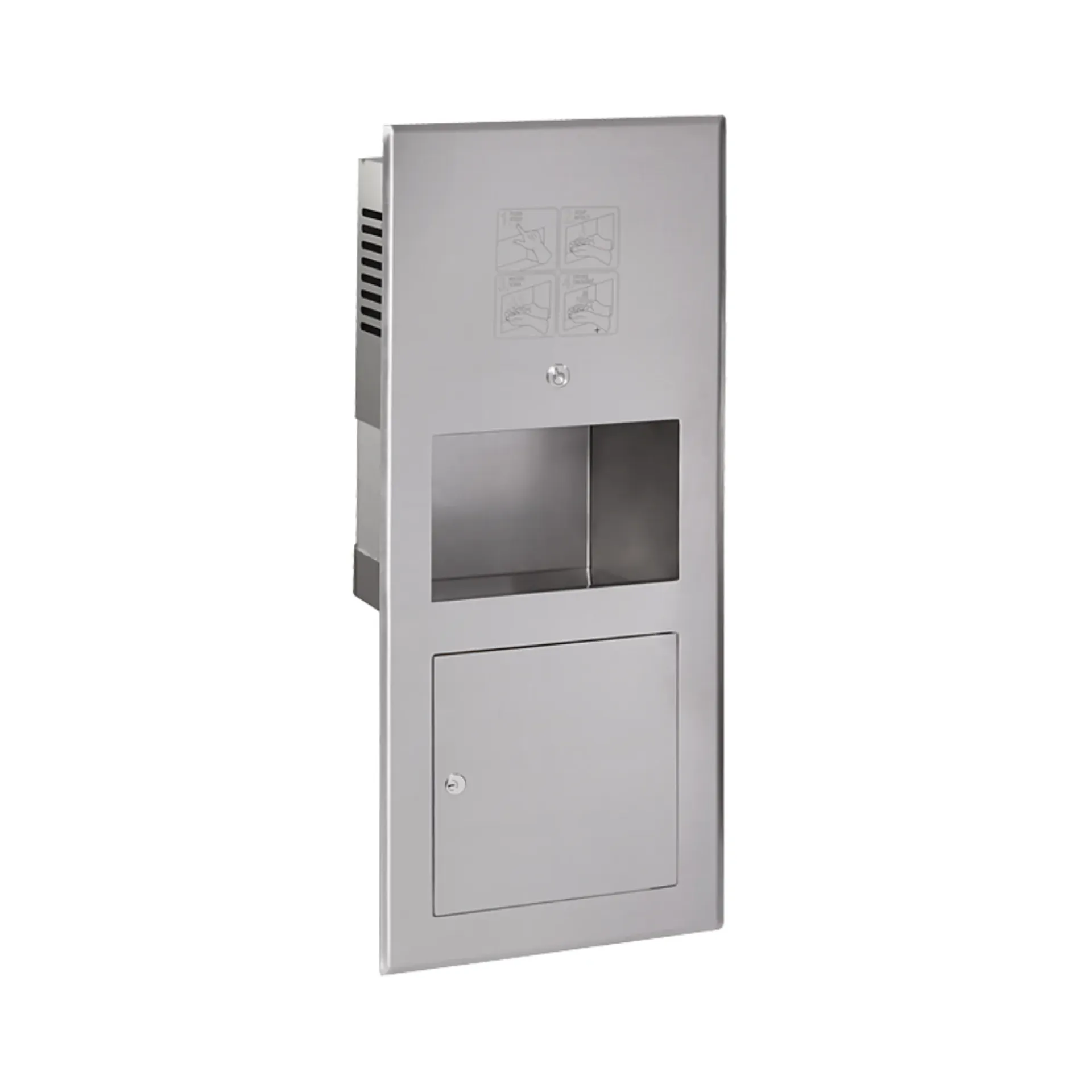 Lavabo multifonction encastré - piézoélectrique